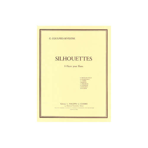Combre Coulpiedsevestre - Silhouettes (8 Pièces) - Piano