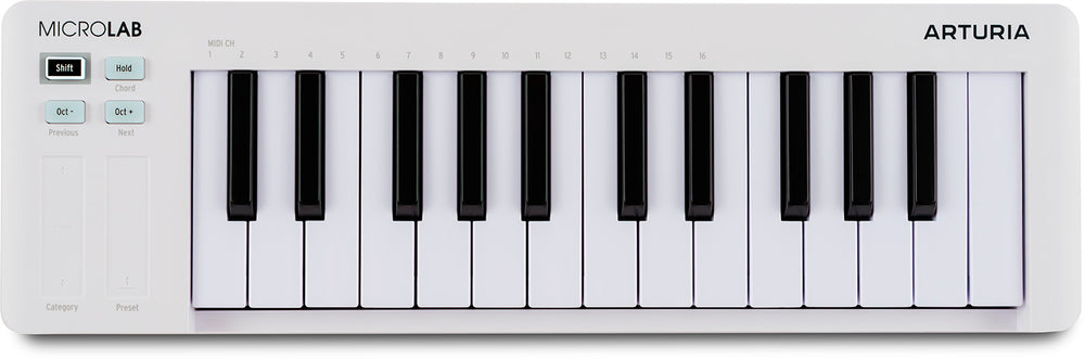 Arturia MicroLab MK3 White