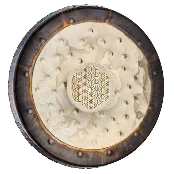 Sonic Energy 22" Soundscape Gong Flower of Life