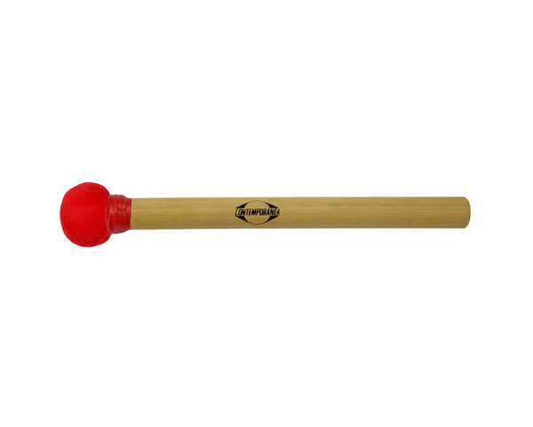 Contemporanea Surdo Mallet Red Wood Wood Small Head 30Cm