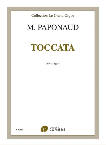 Paponaud - Toccata - Orgue