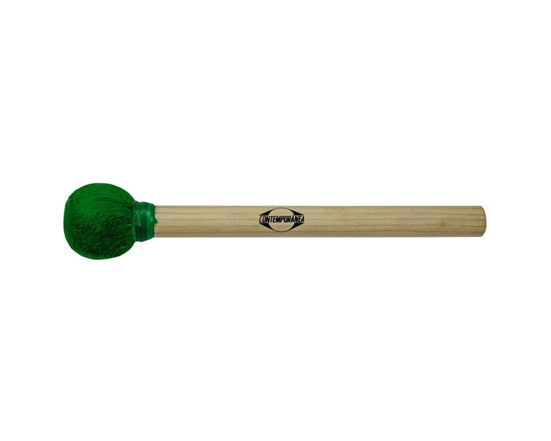 G-BS02G - GREEN WOODEN SURDO MALLET 30CM