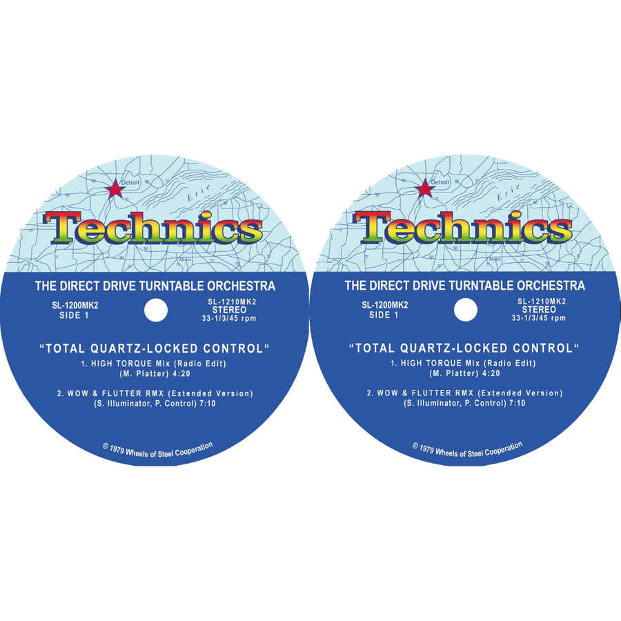 LP slipmat Technics Motown