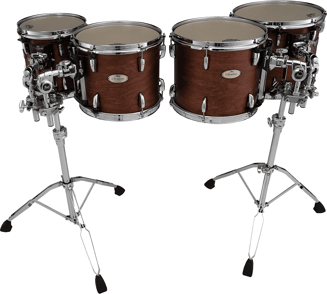 SYMPHONIC CONCERT TOM 12X10 AFRICAN MAHOGANY + OPTIMOUNT