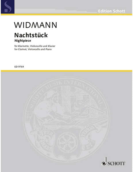 Schott Widmann - Nightpiece - Clarinette In A Violoncelle Et Piano