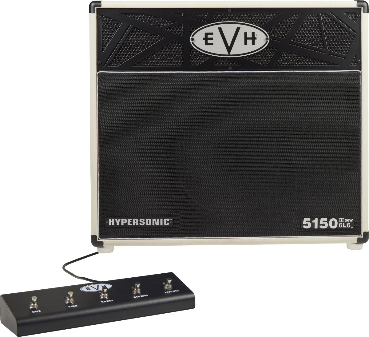 5150III Hypersonic 6L6 1x12 - White