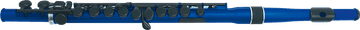 STUDENT FLUTE BLUE AND BLACK