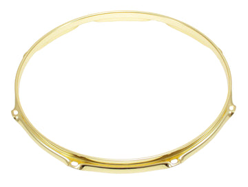 Drum Hoop 14" 8 Tension Rods Gold Super Triple Flange 3.0mm