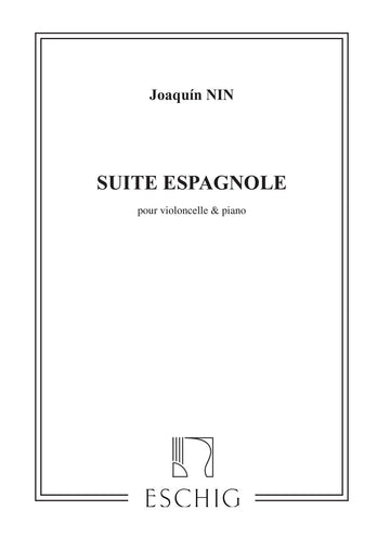 NIN - SUITE ESPAGNOLE - VIOLONCELLE ET PIANO