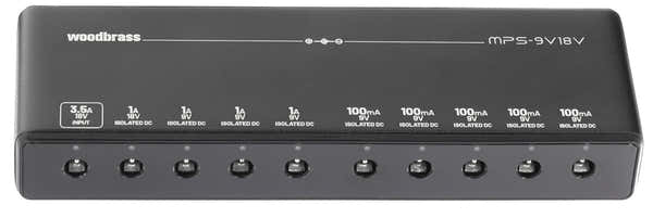 MPS-9V18V, Slim Power Supply for 9 Pedals