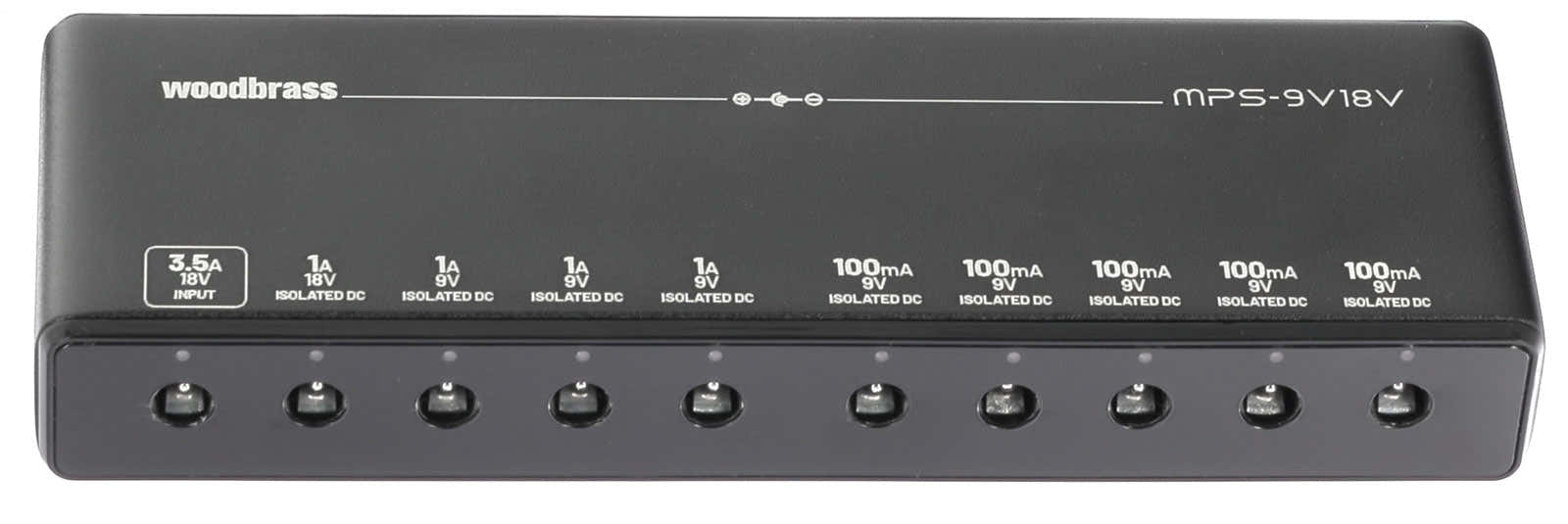 MPS-9V18V, Slim Power Supply for 9 Pedals