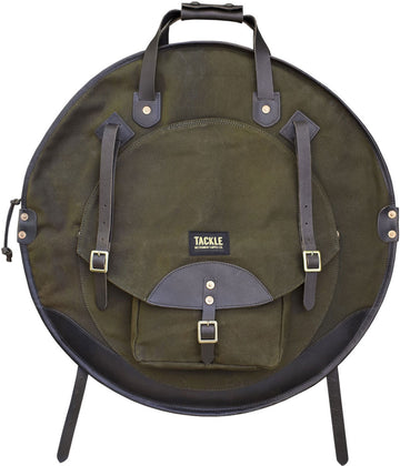 22" Backpack Cymbal Case - Forest Green/Dark Brown