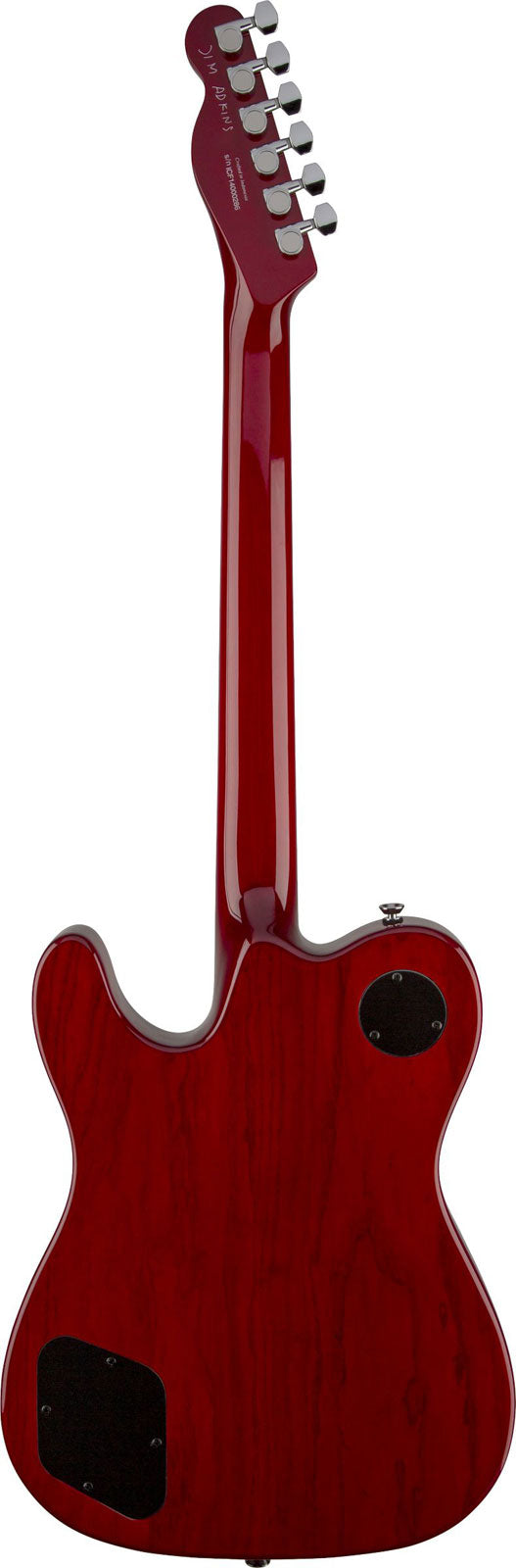 Telecaster JA-90 Thinline Signature Jim Adkins LRL Crimson Red Transparent