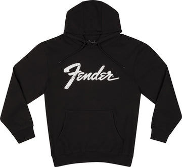 Fender Logo Date Back Hoodie Black XL