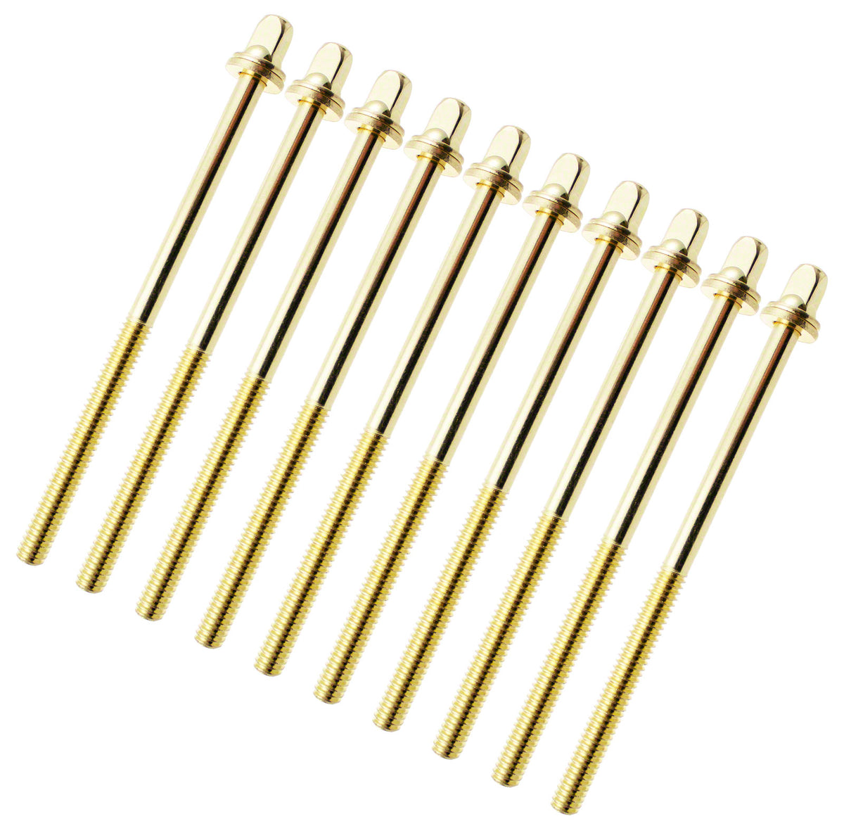 Tension Rod 90mm Gold With Washer - 7/32" Thread (X10)