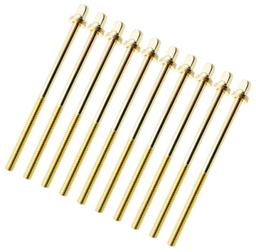 Tension Rod 90mm Gold With Washer - 7/32" Thread (X10)