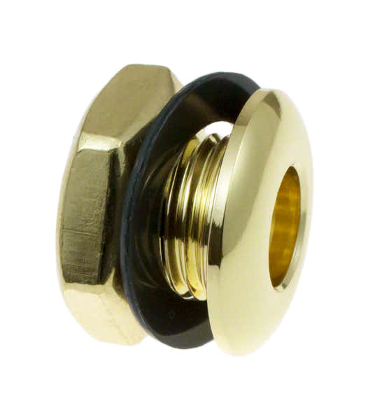 AVH1BR - Die-Cast Decompression Vent 16mm Gold