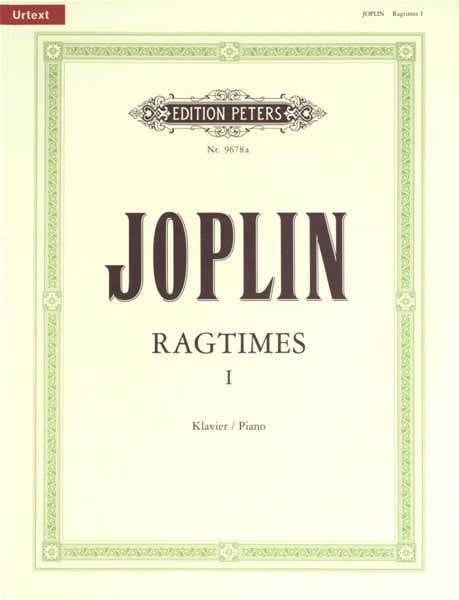 Edition Peters Joplin Scott - Ragtimes Vol.1 - Piano