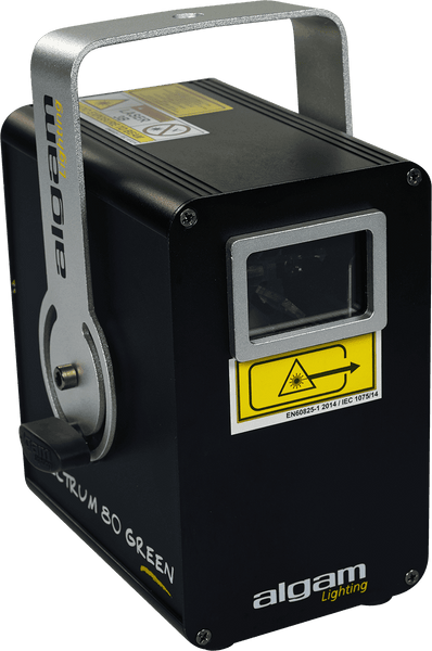 Algam Lighting SPECTRUM 80 GREEN - 80 MW MONOCHROME GREEN LASER