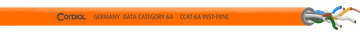Network Cable Reel CAT6a Installation 100 M