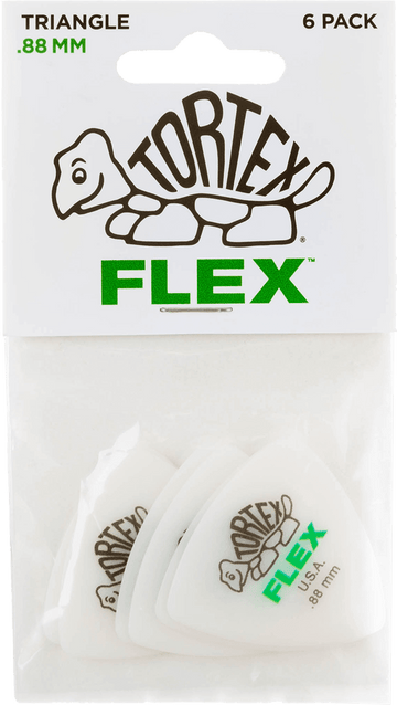 6 x 0,88mm Tortex Flex Triangle