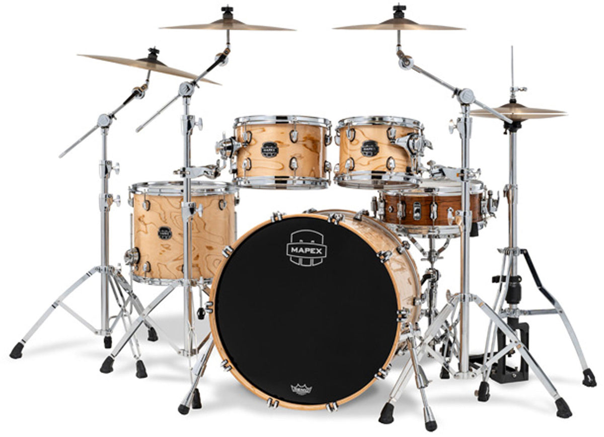 MAPEX SATURN VI SATGE 22" Natural Maple Burl