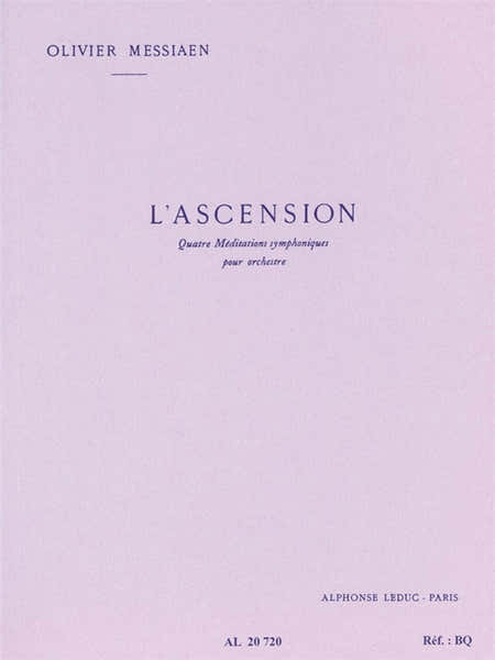 Leduc L'Ascension - 4 méditations symphoniques