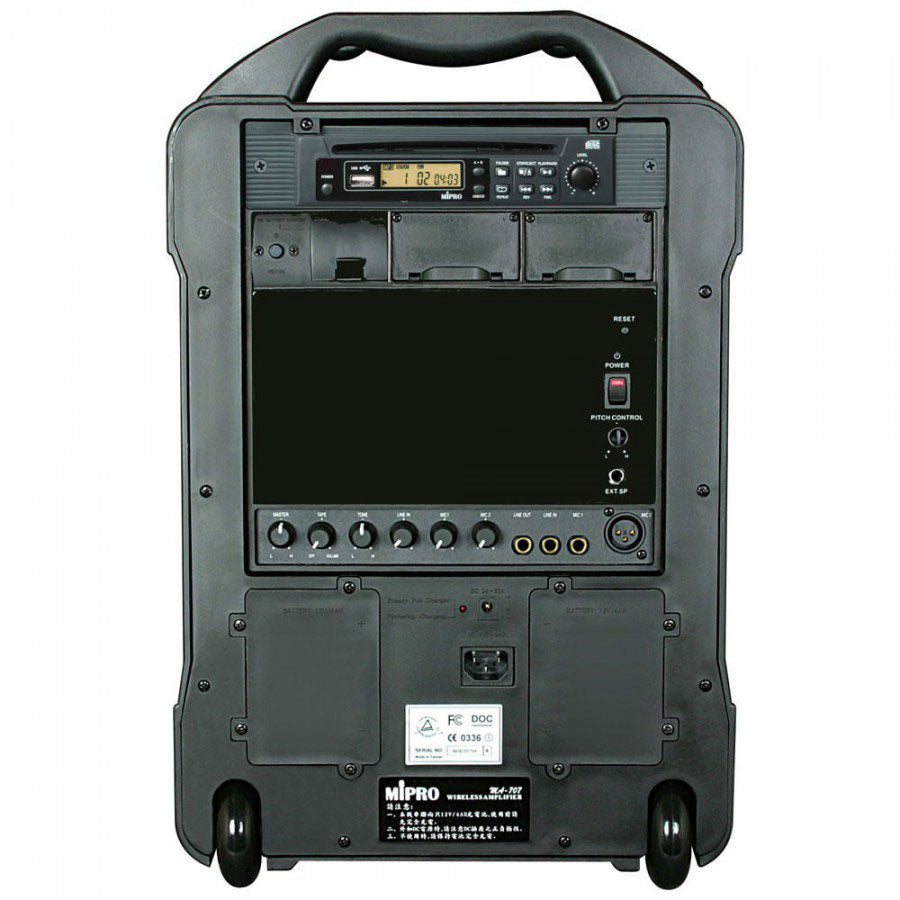 MA707 PAD - CD PLAYER + USB + BLUETOOTH