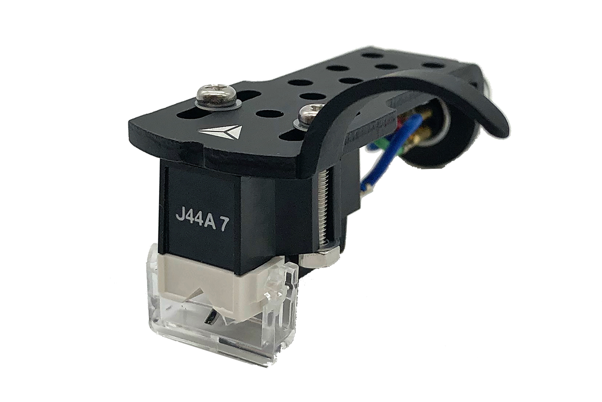 J44A-7 IMPROVED DJ KIT WITH BLACK HEADSHELL SCREWS AND WIRES
