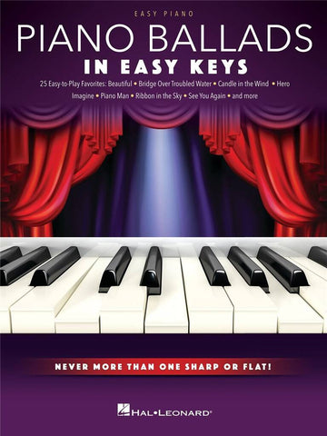 SUPER EASY SONGBOOK - PIANO BALLADS IN EASY KEYS