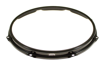 SH138B-BLK Hoop 13" 8 Tension Rods Resonant Snare Drum - Black