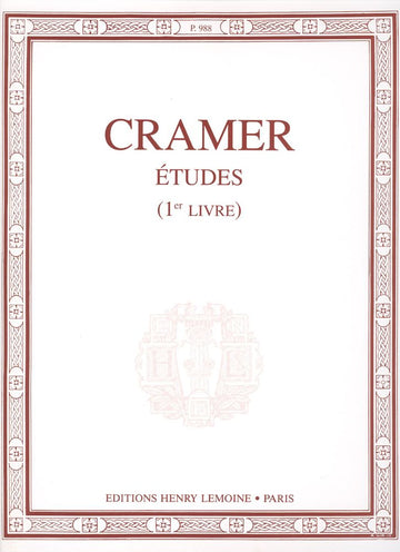 CRAMER JOHANN BAPTIST - ETUDES VOL.1 - PIANO