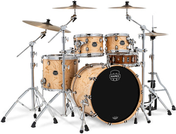 MAPEX SATURN VI SATGE 22" Natural Maple Burl