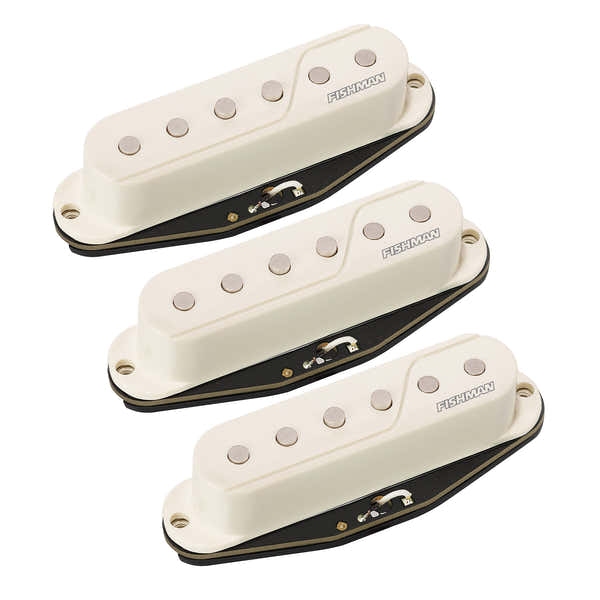 Fishman Greg Koch Signature Fluence Set of 3 for Strat Black