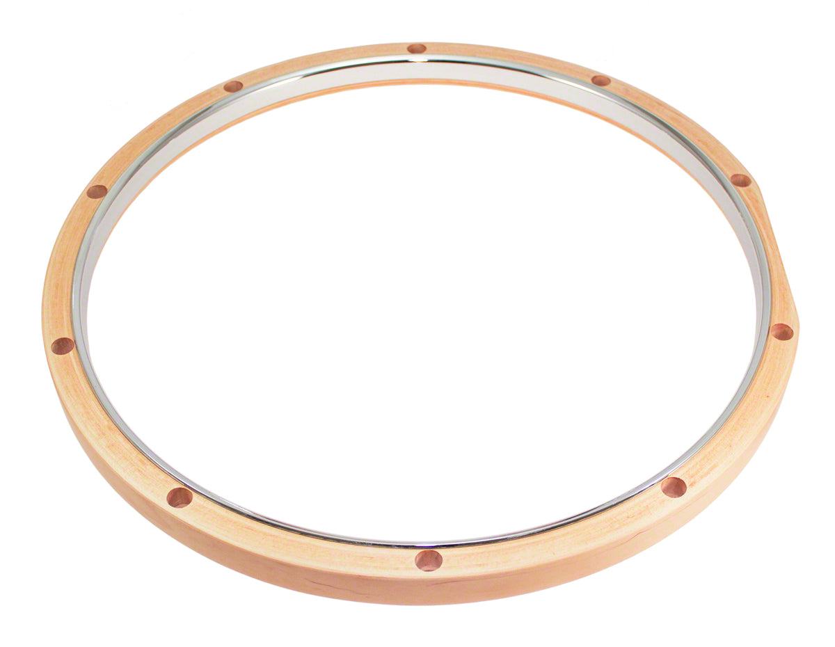 RMWH1014 14" Hybrid Hoop 10 Holes Maple - Steel