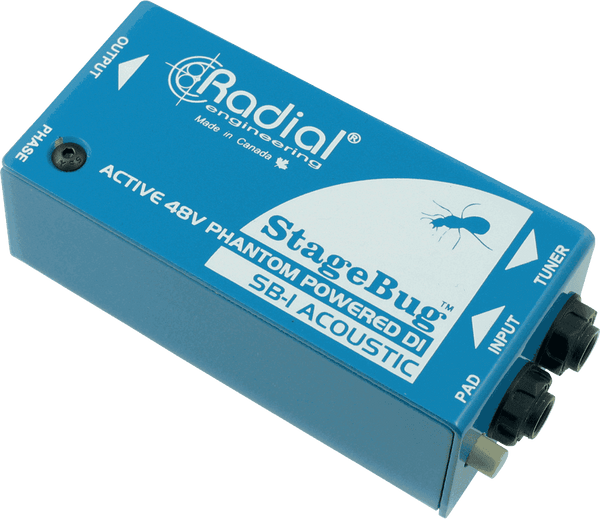 Radial STAGEBUG-1 Acoustic - DI Active