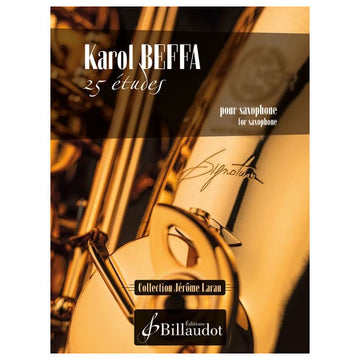 25 Études Saxophone - Beffa