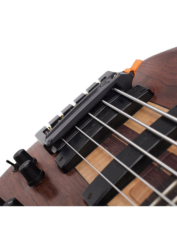 The Fump Bridge dampener for 4-5 String bass Black