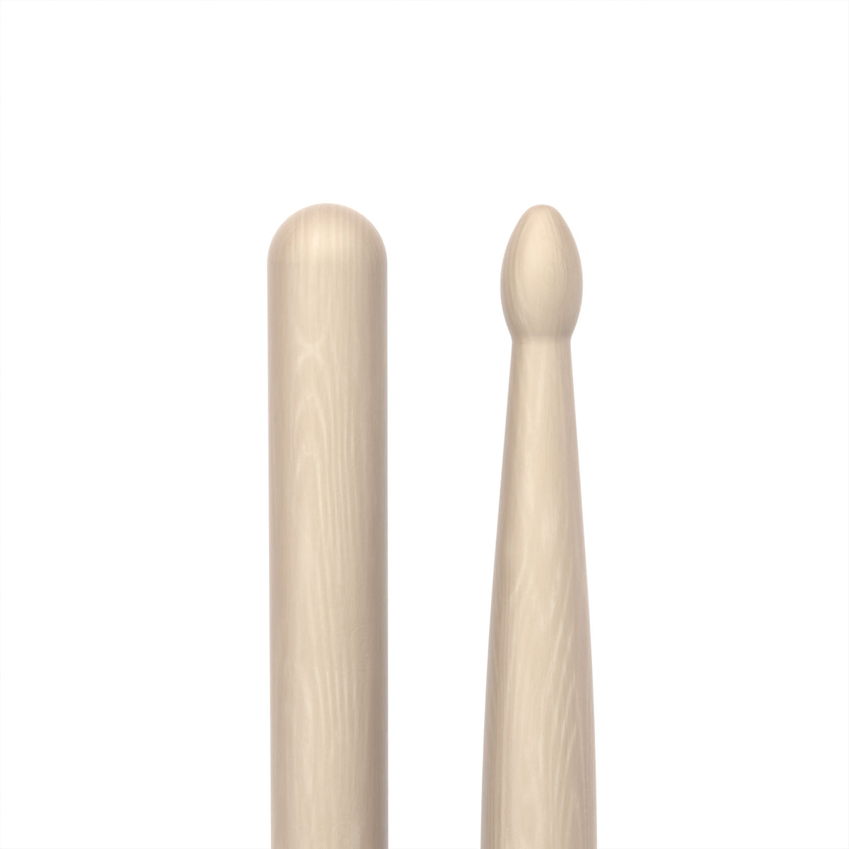 CLASSIC FORWARD 5A RAW HICKORY DRUMSTICK OVAL WOOD TIP