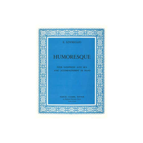 Combre Lovreglio - Humoresque - Saxophone et Piano