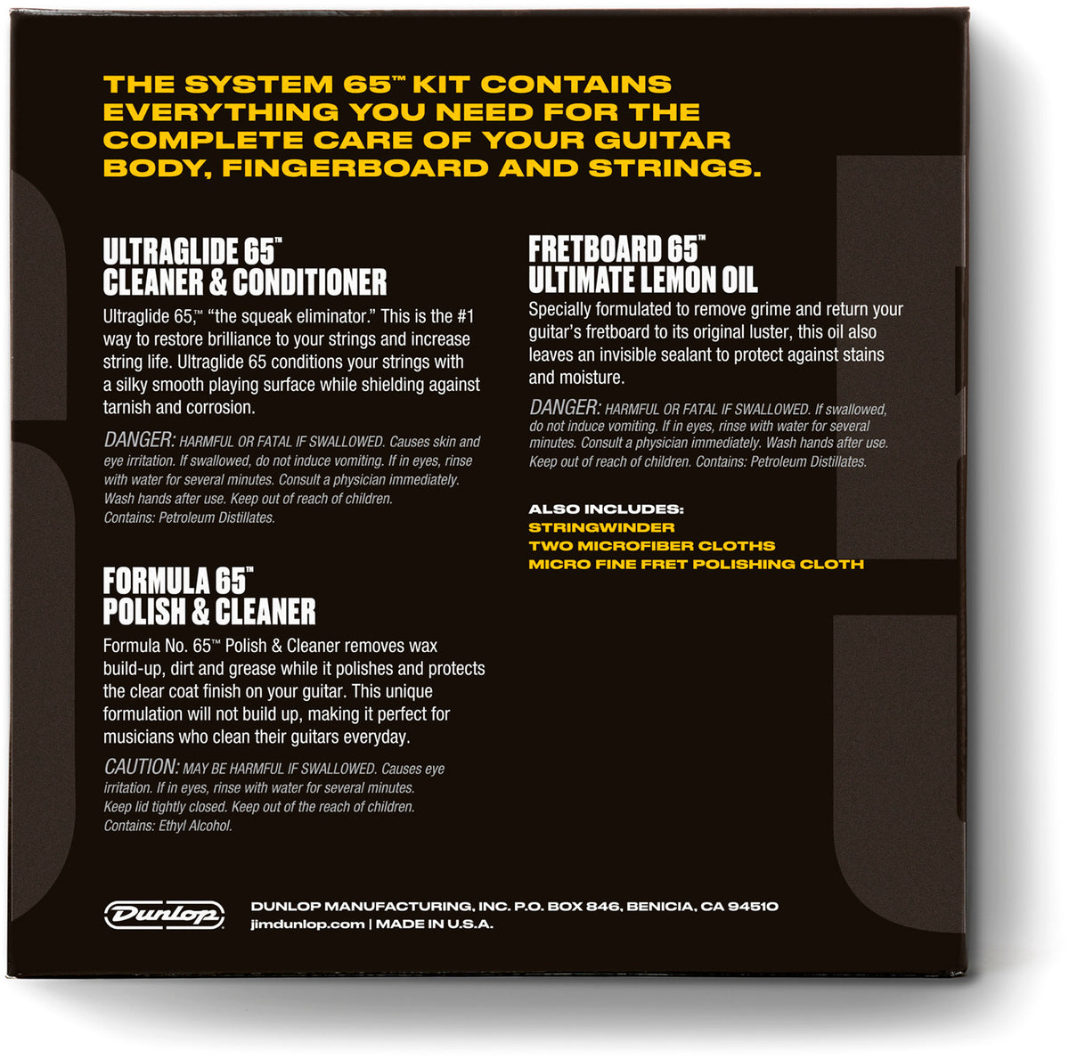 6504 Guitar Tech Care Kit