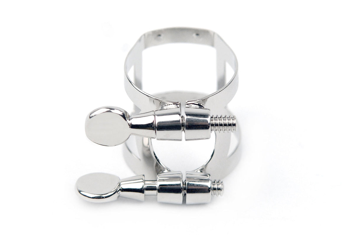 RTS1N - RICO TENOR SAXOPHONE LIGATURE AND CAP NICKEL PLATED