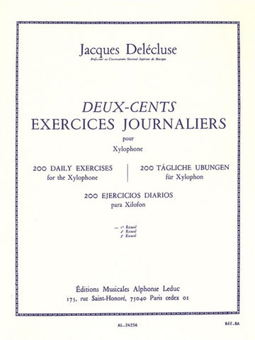 200 Exercices Journaliers pour xylophone