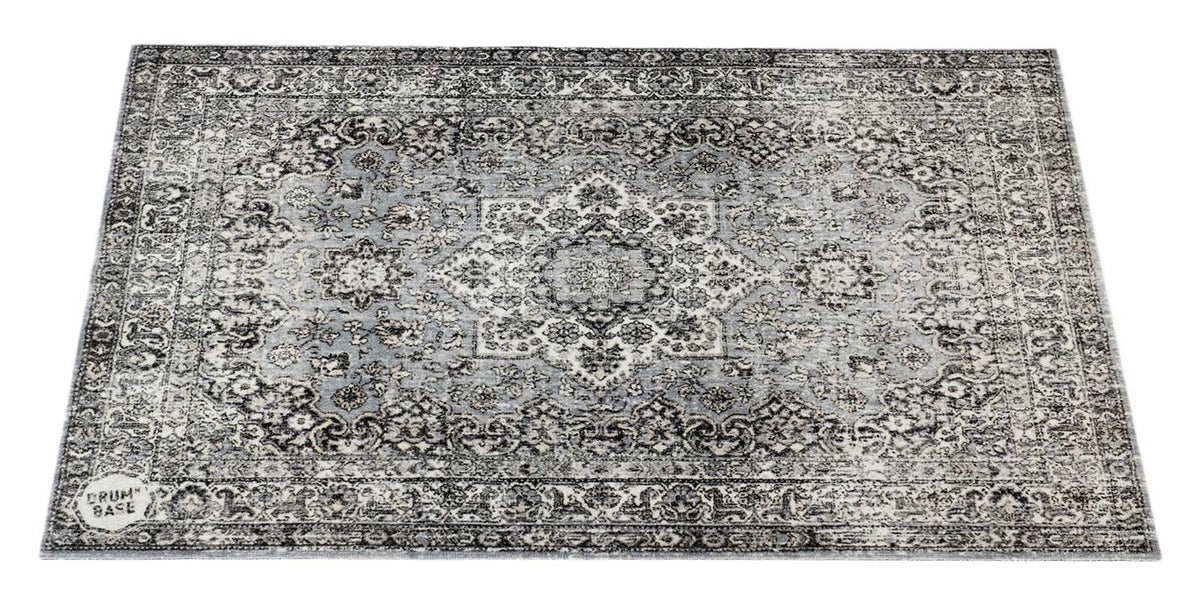 Drum N Base VP13-GRY - VINTAGE PERSIAN STAGE / DRUM MAT 1.30 X 0.90M ANTI-SLIP - GREY