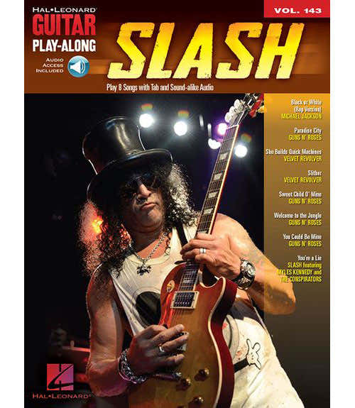 Hal Leonard GUITAR PLAY ALONG VOLUME 143 - SLASH - GUITAR + AUDIO