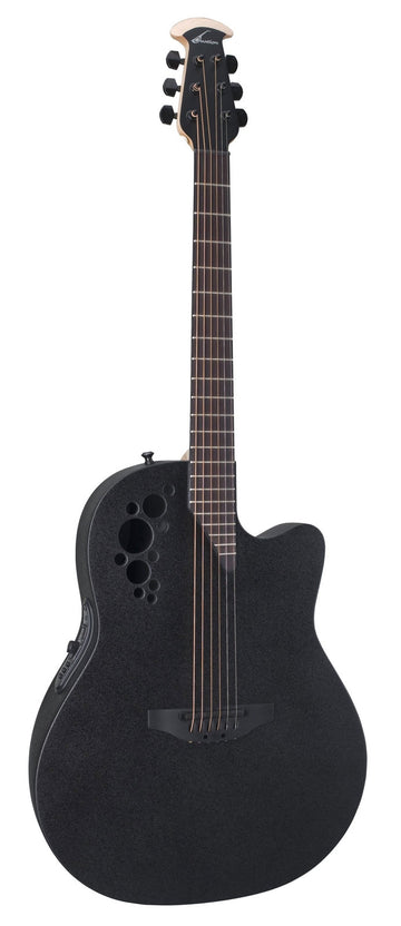 Elite Tx Deep Contour Cutaway Black Textured