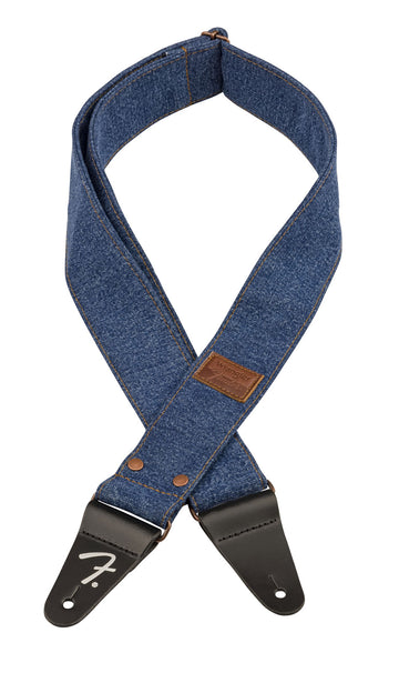 x Wrangler Riveted Denim Strap Indigo
