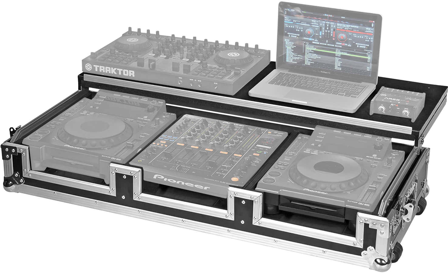 Flight DJ Console CDJ-2000NXS2 / DJM-900 LTS Silver