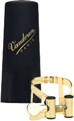LIGATURE M/O BARITONE GOLD PLASTIC MOUTHPIECE COVER