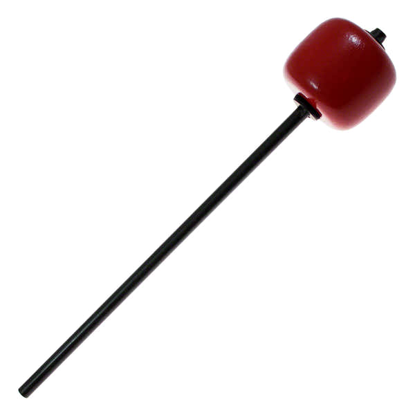 205A - BD BEATER - RED HARD WOOD - LONG SHAFT BLACK